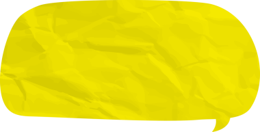 Eski grunge kağıt konuşma balonu, buruşuk element