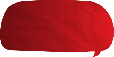 Eski grunge kağıt konuşma balonu, buruşuk element