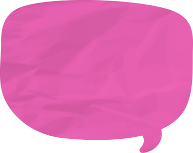 Eski grunge kağıt konuşma balonu, buruşuk element