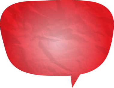 Eski grunge kağıt konuşma balonu, buruşuk element