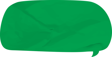 Eski grunge kağıt konuşma balonu, buruşuk element