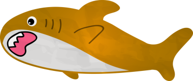 Bir balığın vektör çizimi