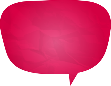 Eski grunge kağıt konuşma balonu, buruşuk element