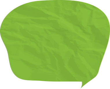 Eski grunge kağıt konuşma balonu, buruşuk element