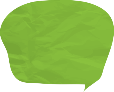 Eski grunge kağıt konuşma balonu, buruşuk element