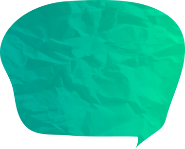 Eski grunge kağıt konuşma balonu, buruşuk element