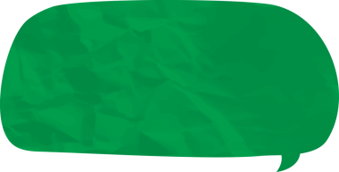 Eski grunge kağıt konuşma balonu, buruşuk element