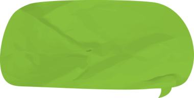 Eski grunge kağıt konuşma balonu, buruşuk element