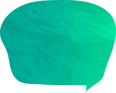 Eski grunge kağıt konuşma balonu, buruşuk element