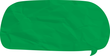 Eski grunge kağıt konuşma balonu, buruşuk element