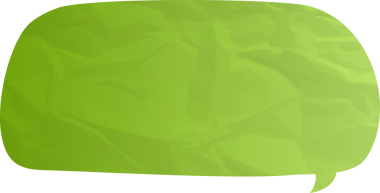 Eski grunge kağıt konuşma balonu, buruşuk element