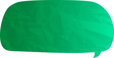 Eski grunge kağıt konuşma balonu, buruşuk element