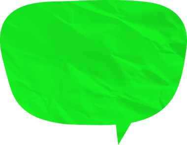 Eski grunge kağıt konuşma balonu, buruşuk element