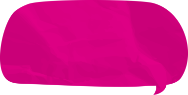 Eski grunge kağıt konuşma balonu, buruşuk element