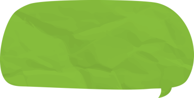 Eski grunge kağıt konuşma balonu, buruşuk element