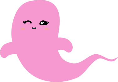 şirin bebek karikatürü, vektör çizimi