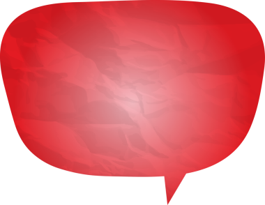 Eski grunge kağıt konuşma balonu, buruşuk element