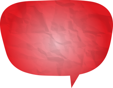 Eski grunge kağıt konuşma balonu, buruşuk element