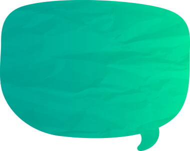 Eski grunge kağıt konuşma balonu, buruşuk element