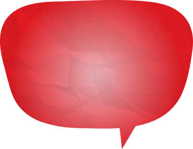 Eski grunge kağıt konuşma balonu, buruşuk element