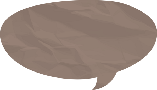 Eski grunge kağıt konuşma balonu, buruşuk element