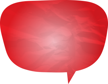 Eski grunge kağıt konuşma balonu, buruşuk element