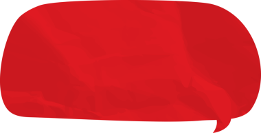 Eski grunge kağıt konuşma balonu, buruşuk element