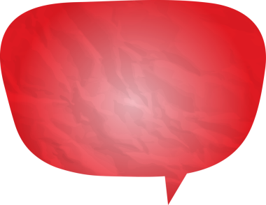 Eski grunge kağıt konuşma balonu, buruşuk element