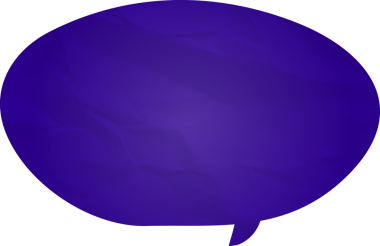 Eski grunge kağıt konuşma balonu, buruşuk element