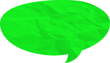 Eski grunge kağıt konuşma balonu, buruşuk element