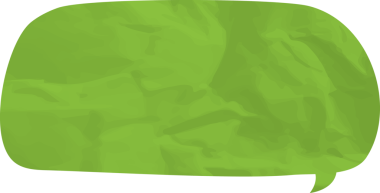 Eski grunge kağıt konuşma balonu, buruşuk element