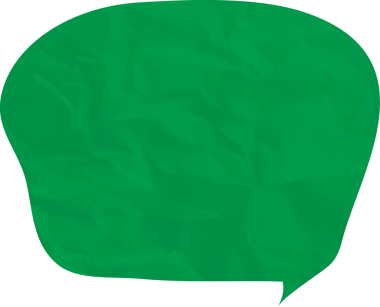 Eski grunge kağıt konuşma balonu, buruşuk element