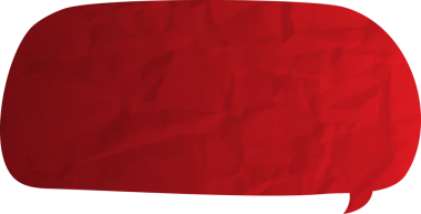 Eski grunge kağıt konuşma balonu, buruşuk element