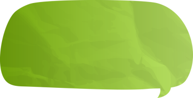 Eski grunge kağıt konuşma balonu, buruşuk element