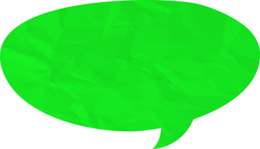 Eski grunge kağıt konuşma balonu, buruşuk element