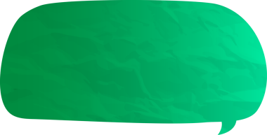 Eski grunge kağıt konuşma balonu, buruşuk element