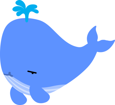 mavi çizgi film tatlı kuş konuşma balonu, vektör illüstrasyon