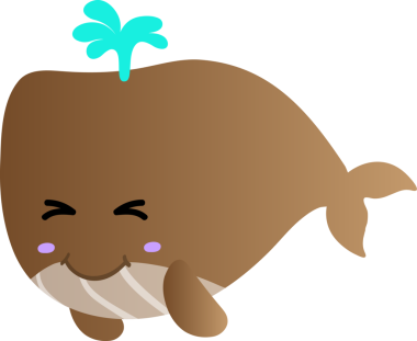 Beyaz arka planda şirin bir fil.