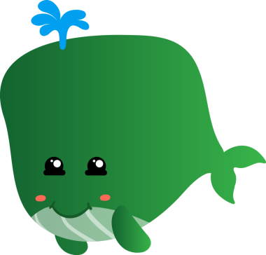 vektör çizim sevimli çizgi fil