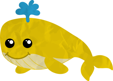 Mavi gözlü şirin çizgi film kaplumbağası, beyaz arka planda izole edilmiş.