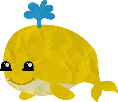 Büyük gözlü komik kaplumbağa. vektör illüstrasyonu