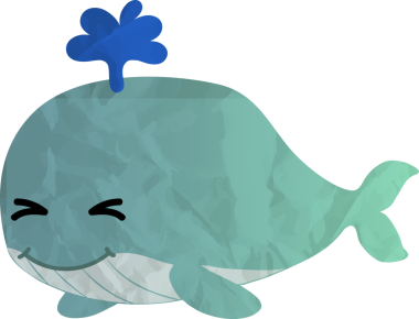 Sevimli balık karikatür vektör çizim