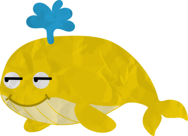 komik karikatür balık. vektör çizim.