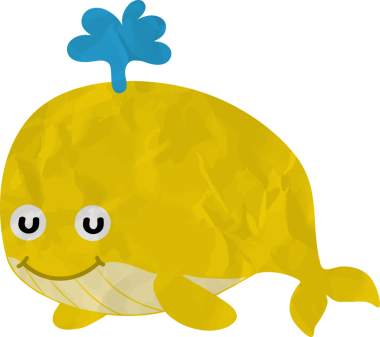 Şirin gülümseyen çizgi film kaplumbağası