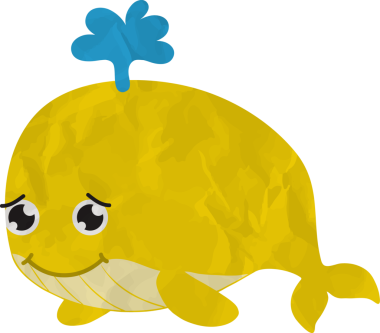 Şirin mavi kaplumbağa çizgi film vektör illüstrasyon grafik tasarımı