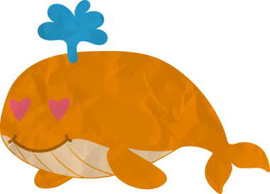 Şirin deniz hayvanı çizimi