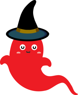 Tatlı hayalet çizgi filmi, cadılar bayramı