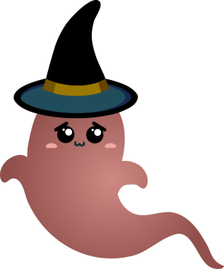 Tatlı hayalet çizgi filmi, cadılar bayramı