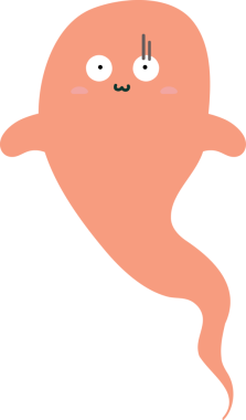 Çizgi film sevimli bebeğinin vektör çizimi