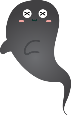 Cadılar bayramı hayaleti.